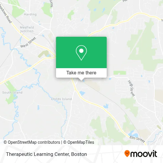 Therapeutic Learning Center map