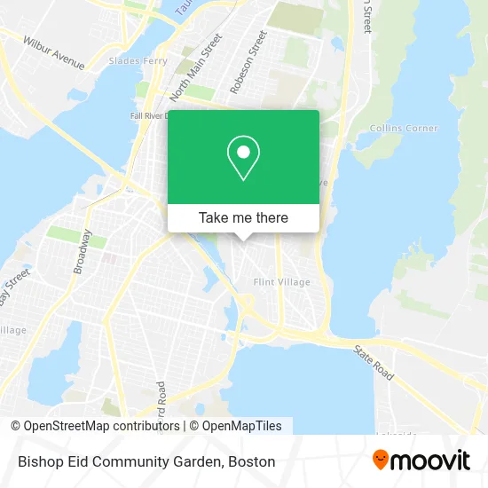 Bishop Eid Community Garden map