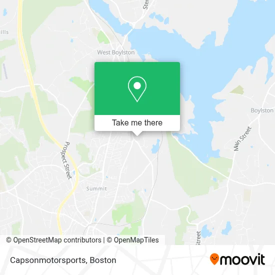 Capsonmotorsports map