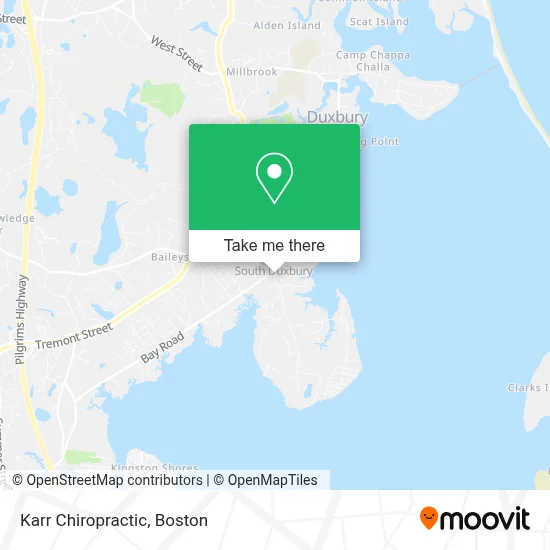 Karr Chiropractic map