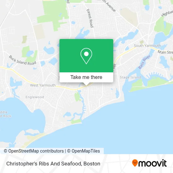 Christopher's Ribs And Seafood map