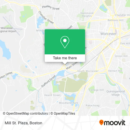 Mill St. Plaza map