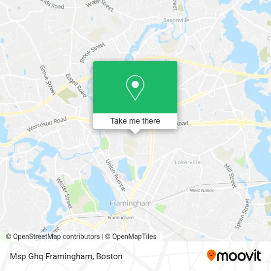 Msp Ghq Framingham map