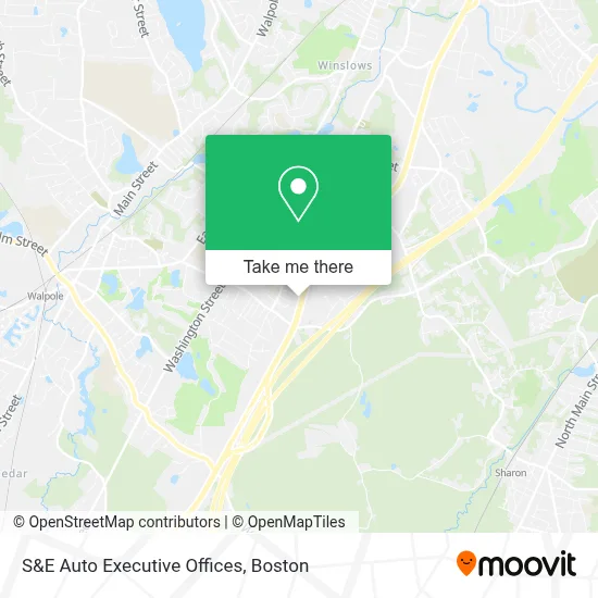 S&E Auto Executive Offices map