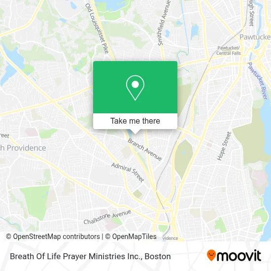 Breath Of Life Prayer Ministries Inc. map