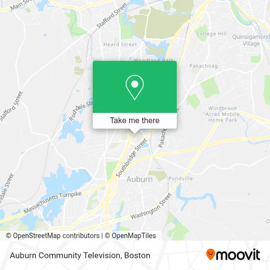 Auburn Community Television map