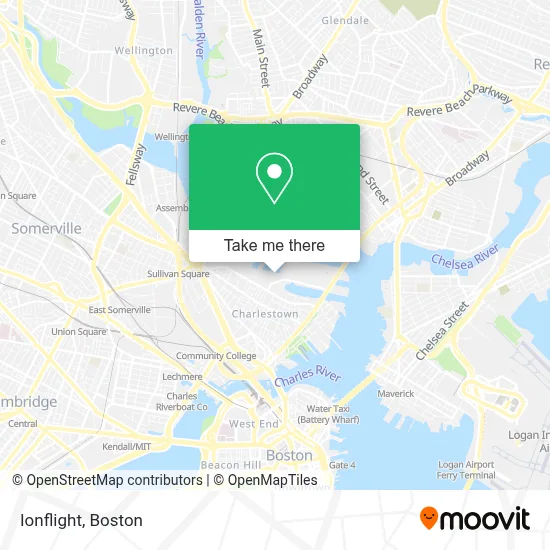 Ionflight map