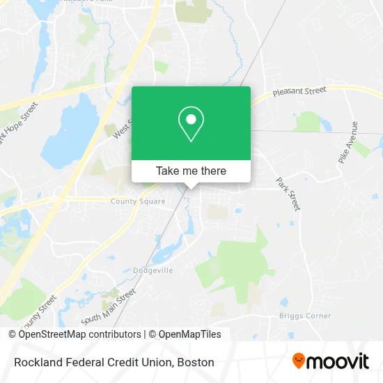 Rockland Federal Credit Union map