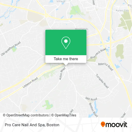 Pro Care Nail And Spa map