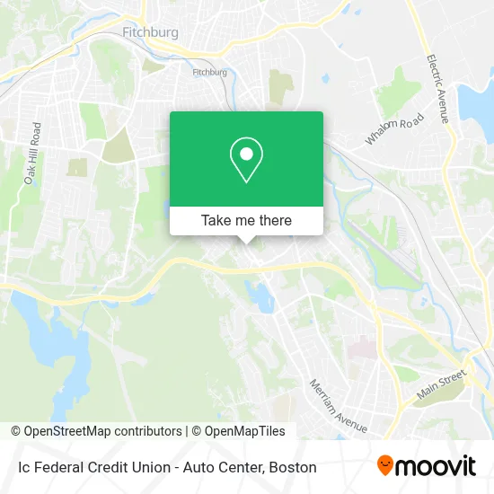 Ic Federal Credit Union - Auto Center map