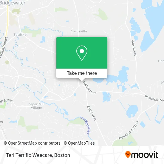 Teri Terrific Weecare map