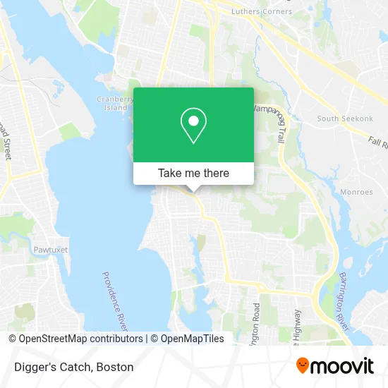 Digger's Catch map
