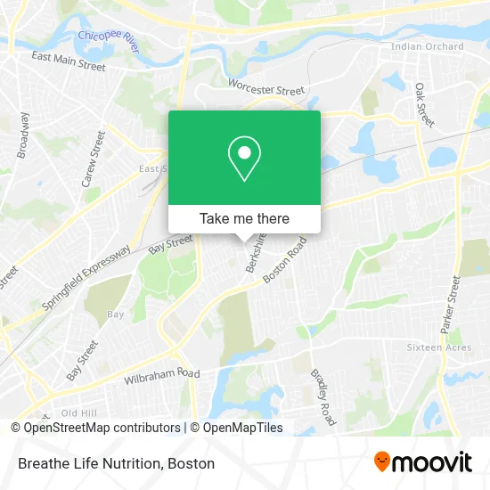 Breathe Life Nutrition map
