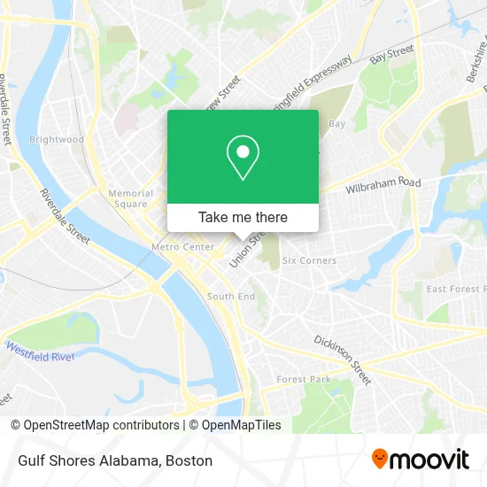 Gulf Shores Alabama map