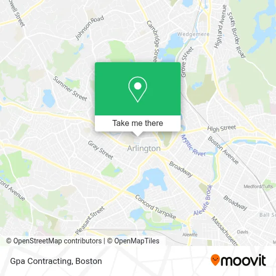 Gpa Contracting map