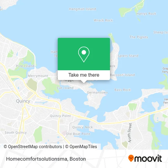 Homecomfortsolutionsma map