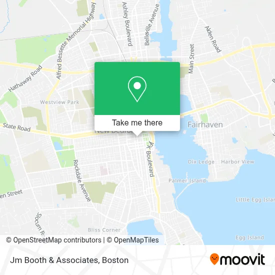Jm Booth & Associates map