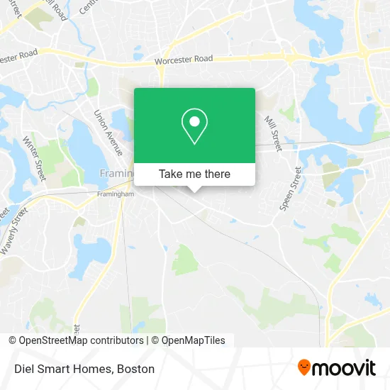 Diel Smart Homes map