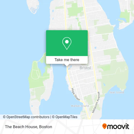 The Beach House map