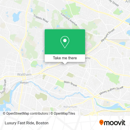 Luxury Fast Ride map