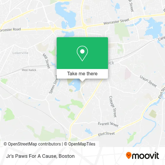 Jr's Paws For A Cause map