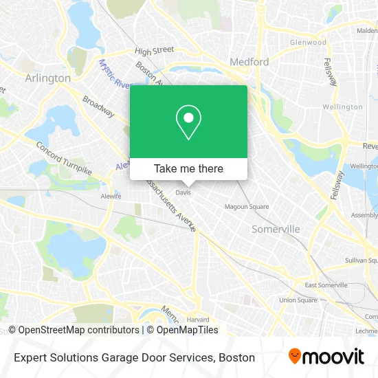 Expert Solutions Garage Door Services map