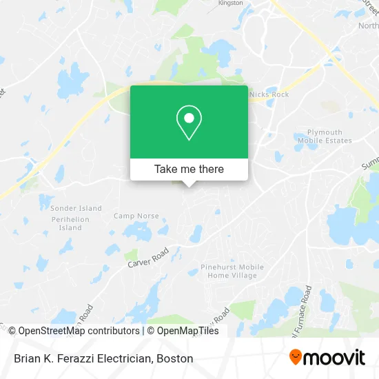 Brian K. Ferazzi Electrician map