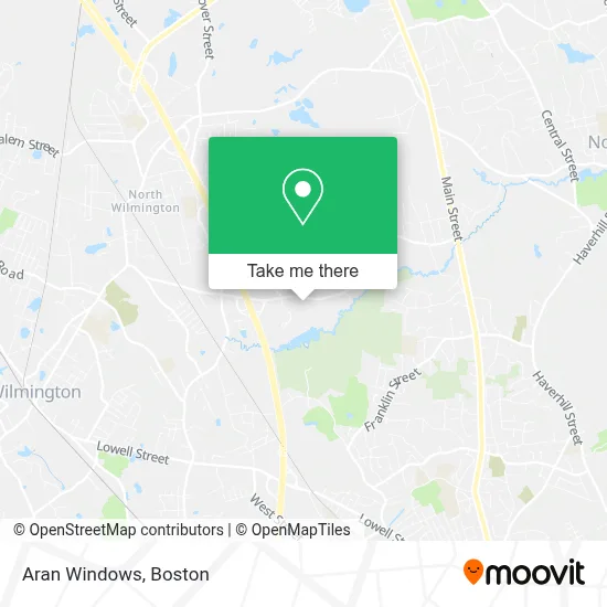Aran Windows map