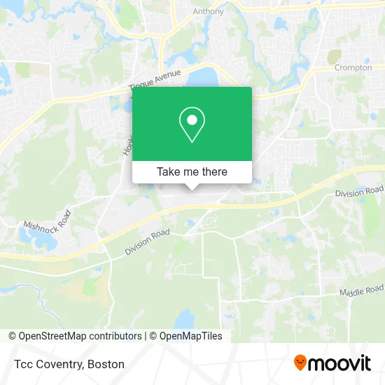Tcc Coventry map