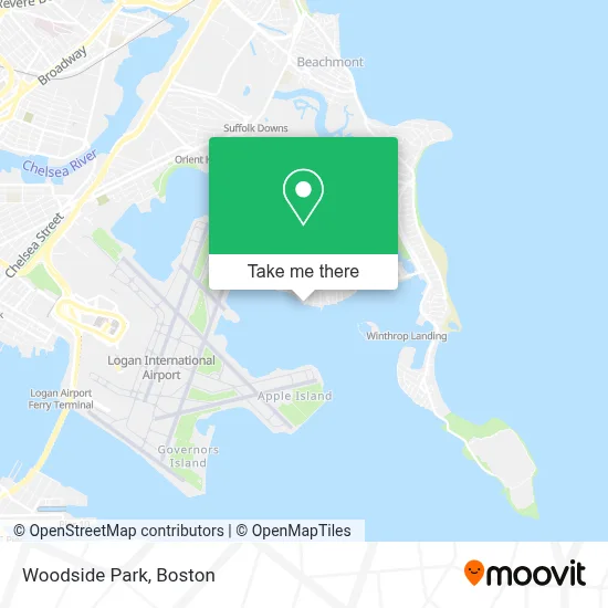 Woodside Park map