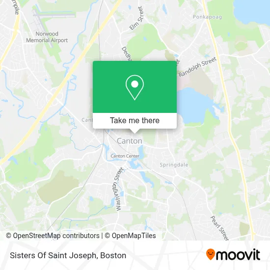Sisters Of Saint Joseph map