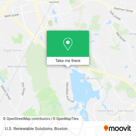 U.S. Renewable Solutions map