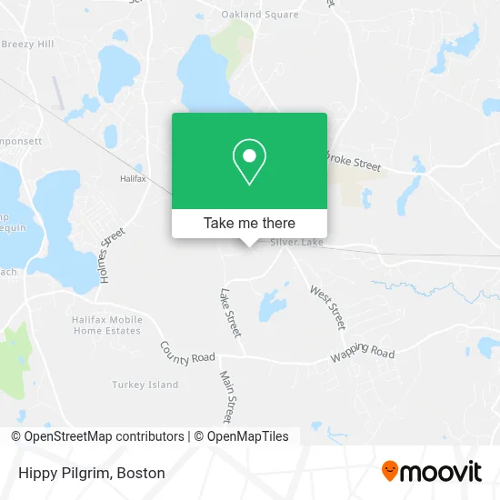 Hippy Pilgrim map