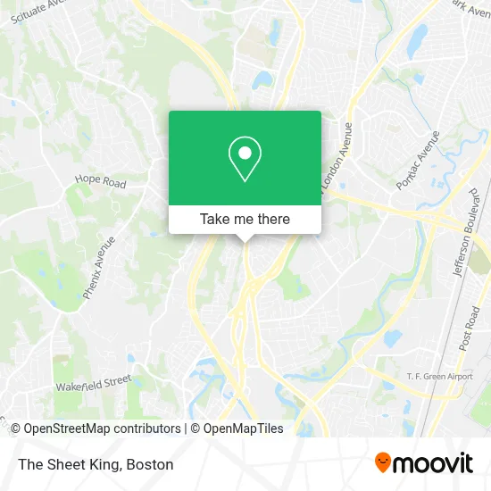 The Sheet King map