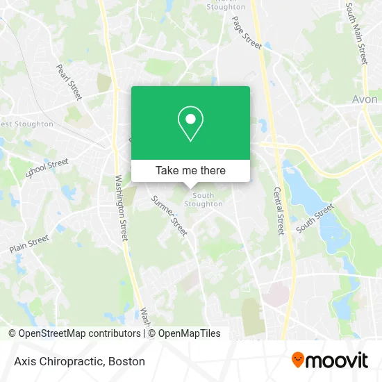 Axis Chiropractic map