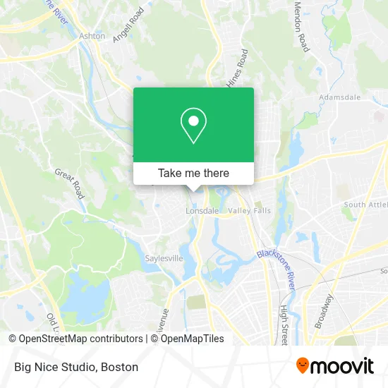 Big Nice Studio map
