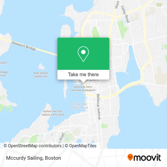 Mccurdy Sailing map