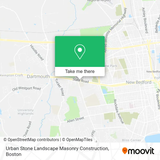 Urban Stone Landscape Masonry Construction map