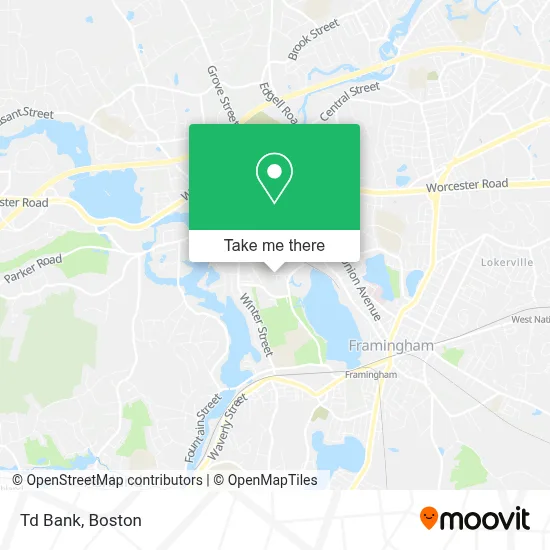 Td Bank map