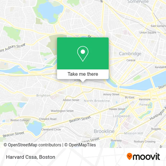 Harvard Cssa map