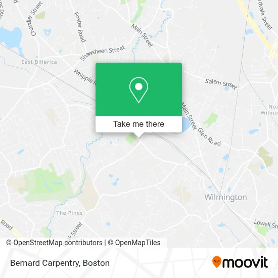Bernard Carpentry map