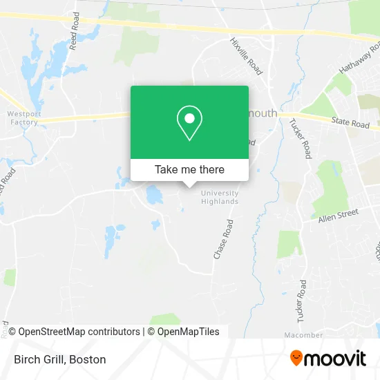 Birch Grill map