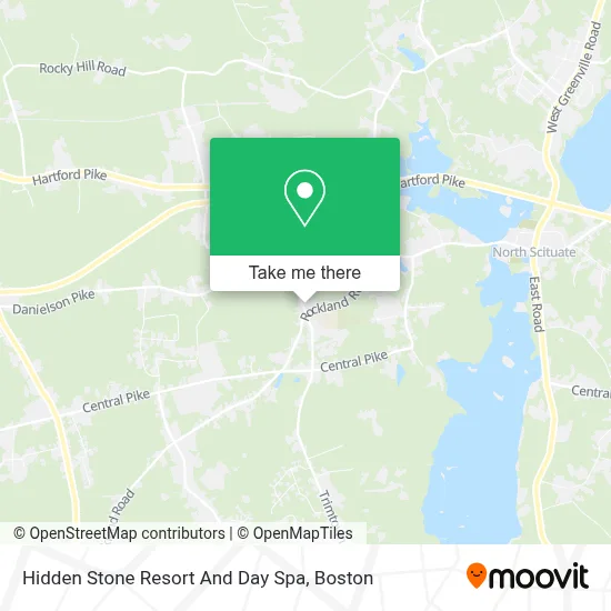 Hidden Stone Resort And Day Spa map
