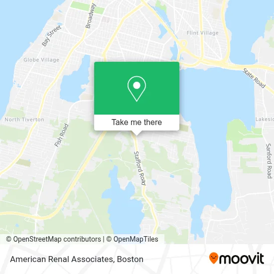 American Renal Associates map