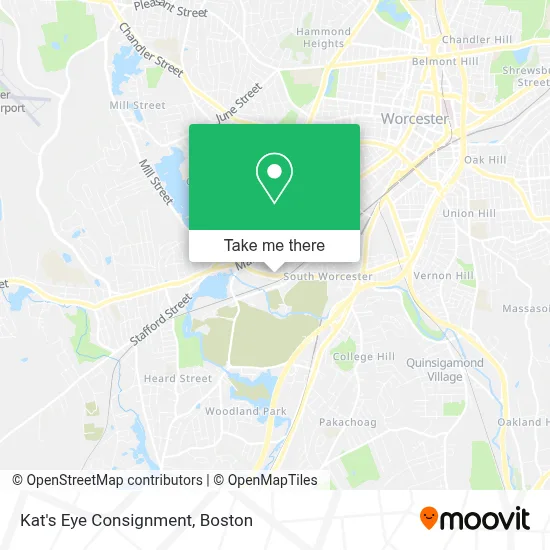 Kat's Eye Consignment map