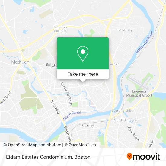 Eidam Estates Condominium map