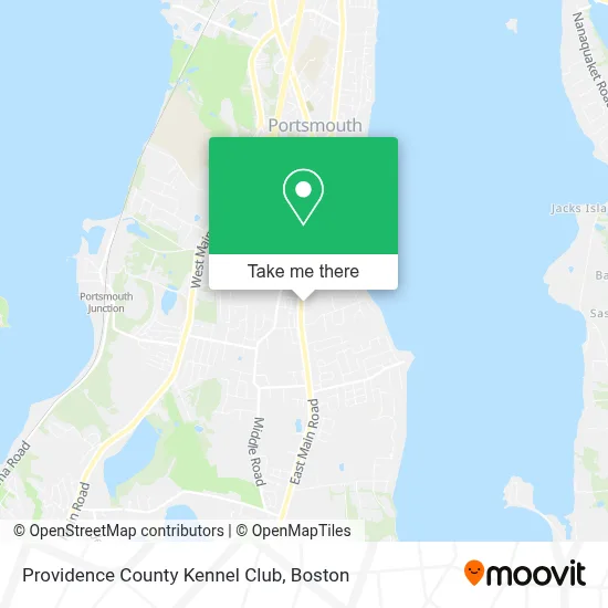 Providence County Kennel Club map