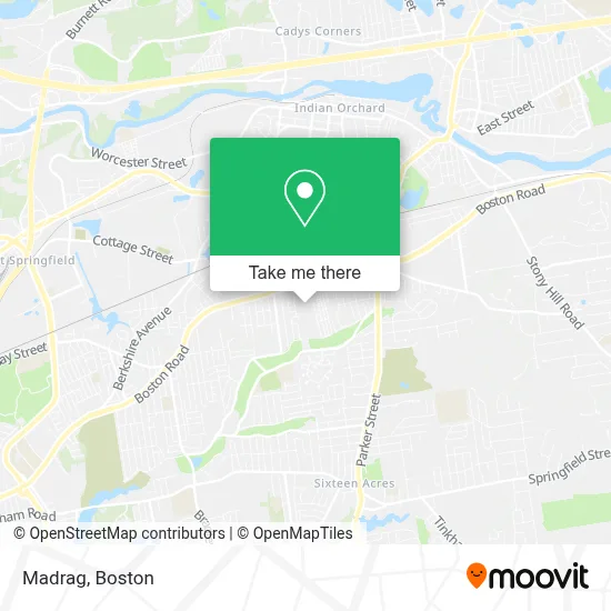 Madrag map