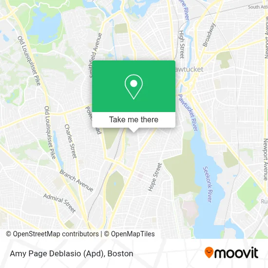 Amy Page Deblasio (Apd) map