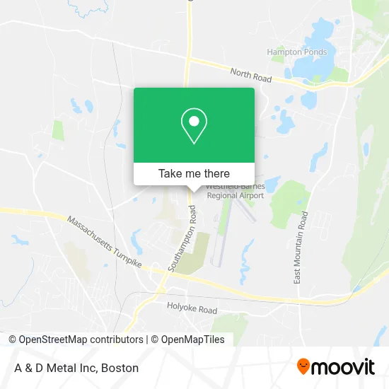 A & D Metal Inc map